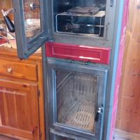 Stufa a legna Thermorossi con forno