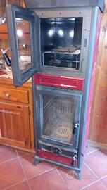 Stufa a legna Thermorossi con forno