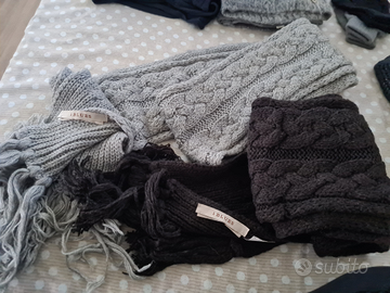 Sciarpe e cappelli moncler,patrizia pepe, i blues