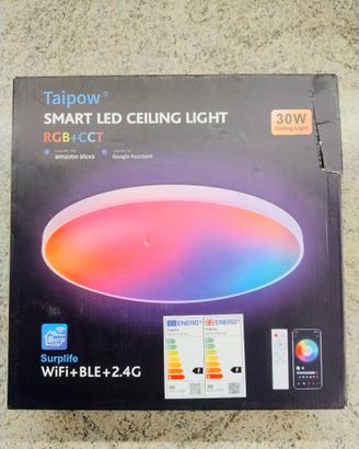 Plafoniera LED Soffitto 30W Cambia Colore RGB nuov