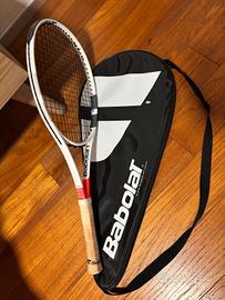 racchetta con custodia 