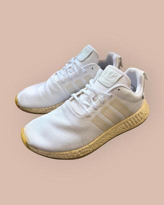 Sneakers Adidas NMD R1 "Gum Pack" Bianche T. 42