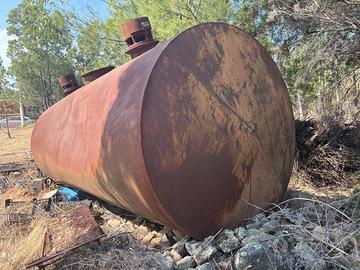 Cisterna 20000 litri in acciaio rivestita