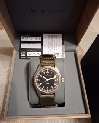 Hamilton Khaki field quarz