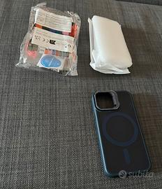 Cover iPhone 13 Mini Blu Magsafe