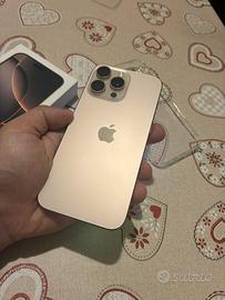 iPhone 16 Pro Max desert titanium