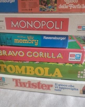 stock giochi in scatola 