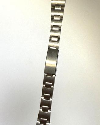 Bracciale Vintage stile Oyster Acciaio Inox 15 mm