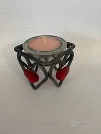 Porta candele tealight "San Valentino"