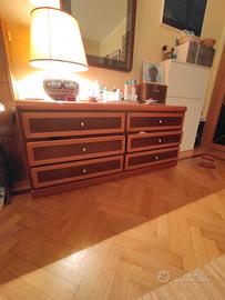 Comò vintage anni 70 a 6 cassetti
