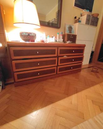 Comò vintage anni 70 a 6 cassetti