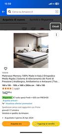 Materasso 195x160