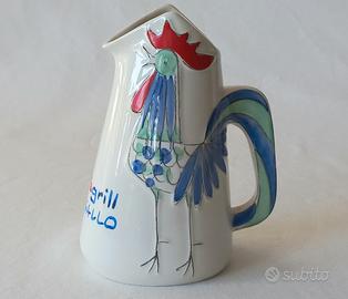 Brocca Cantagallo pubblicità Mottagrill vintage