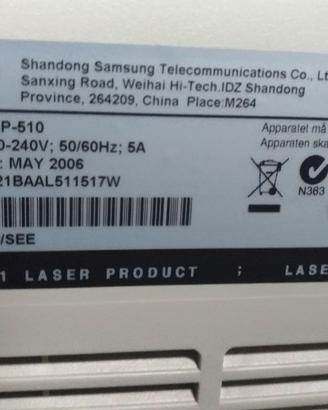Stampante laser a colori Samsung CLP-510
