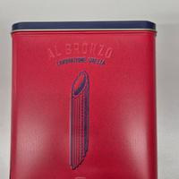 Latta Barilla Al Bronzo da collezione rossa nuova