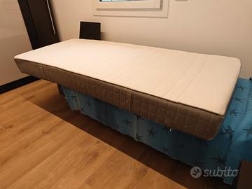 Materasso IKEA Morgedal con rete e letto