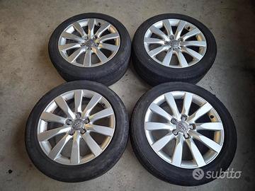 Cerchi In Lega Da 17" Per Audi A4 B8 - A5 8T