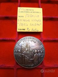 Medaglia rara in Bronzo Giovanni XXIII 1963.