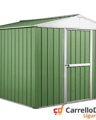 Box porta attrezzi lamiera 276x260 verde chiaro