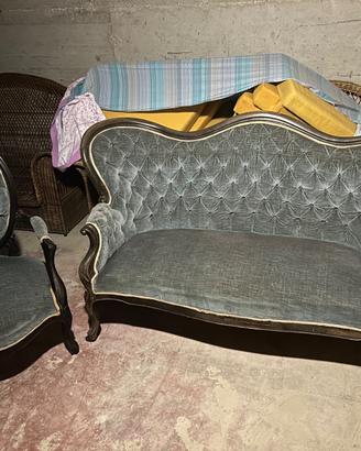 Salotto antico vintage