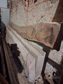 tavoloni in rovere invecchiato