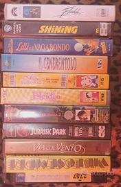 Lotto di VHS e DVD