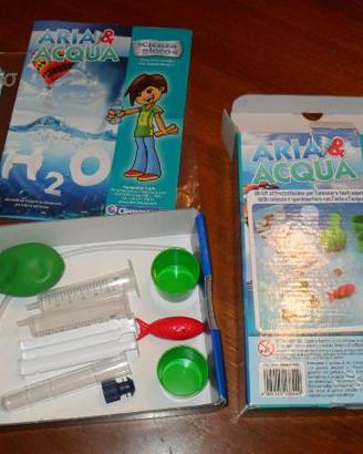 Gioco di scienza aria & acqua clementoni