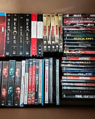 Dvd e Bluray film horror e vari cofanetti