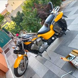 honda shadow gialla