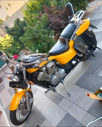 honda shadow gialla