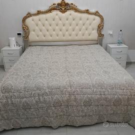 Letto matrimoniale stile barocco 