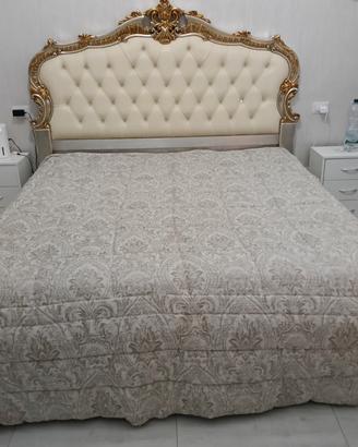 Letto matrimoniale stile barocco 