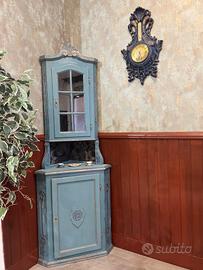 vetrina angolare Restauro old english style 