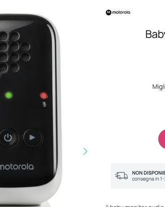 Baby monitor pip 10 - motorola