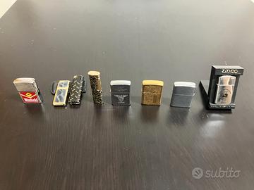 Collezione 8 accendini (4 Zippo originali)