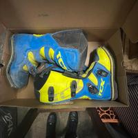 STIVALI TCX X BLAST BLU E GIALLI TAGLIA 41