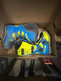 STIVALI TCX X BLAST BLU E GIALLI TAGLIA 41