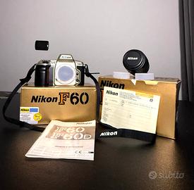 Nikon F60 Fotocamera Reflex Analogica AF 35-80mm