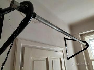 Barra da muro in acciaio per trazioni palestra