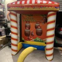 Gioco gonfiabile in pvc sportivo lancio banane