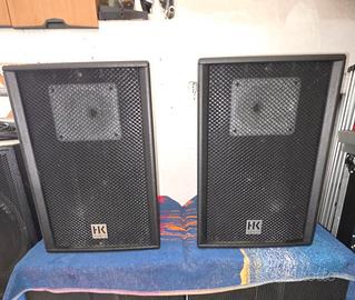 Casse amplificate 12" in legno 