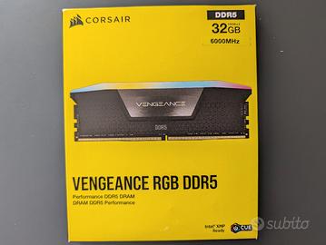 Ram CORSAIR VENGEANCE DDR5 6000MHZ CL30 