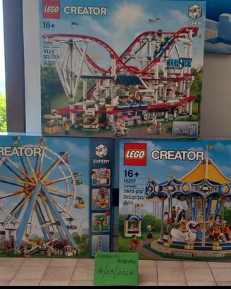 3 set Lego Nuovi 10261 10247 10257