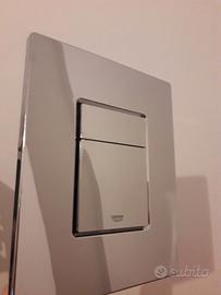 placca Grohe nuova color cromo