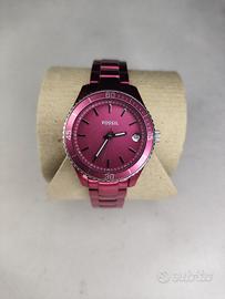 Orologio Fossil Rosa e Argento