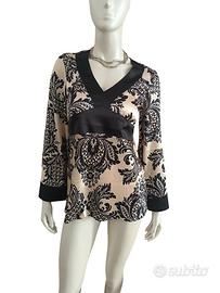 Blusa Vintage CHLOÉ Misto Seta