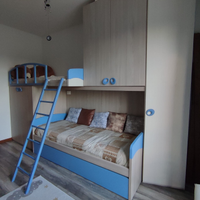Cameretta bambino letto a castello