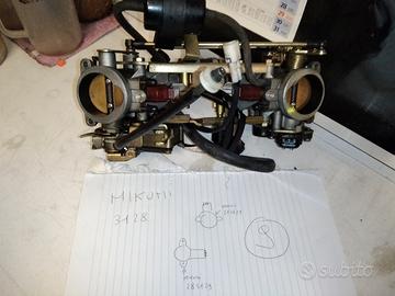 corpo farfallato Suzuki SV 650