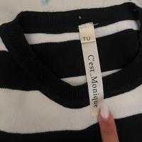 Maglia righe C'est monique