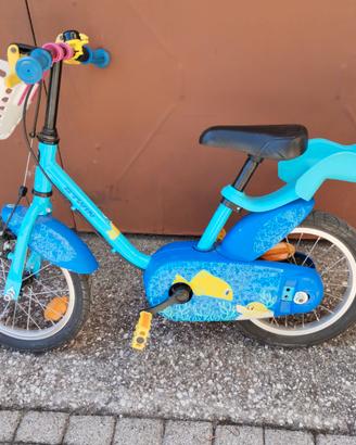 Bici bambino bambina 14 pollici decathlon